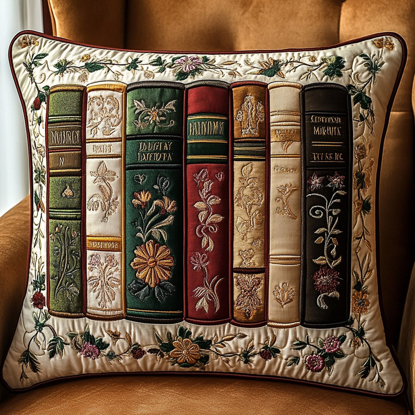 Classic Chapters Quilted Pillow Case NCU0PT4960