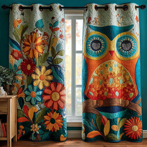 Colorful Wild Quilted Curtains NCU0QQ275