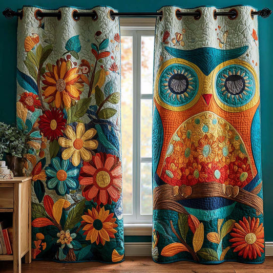 Colorful Wild Quilted Curtains NCU0QQ275