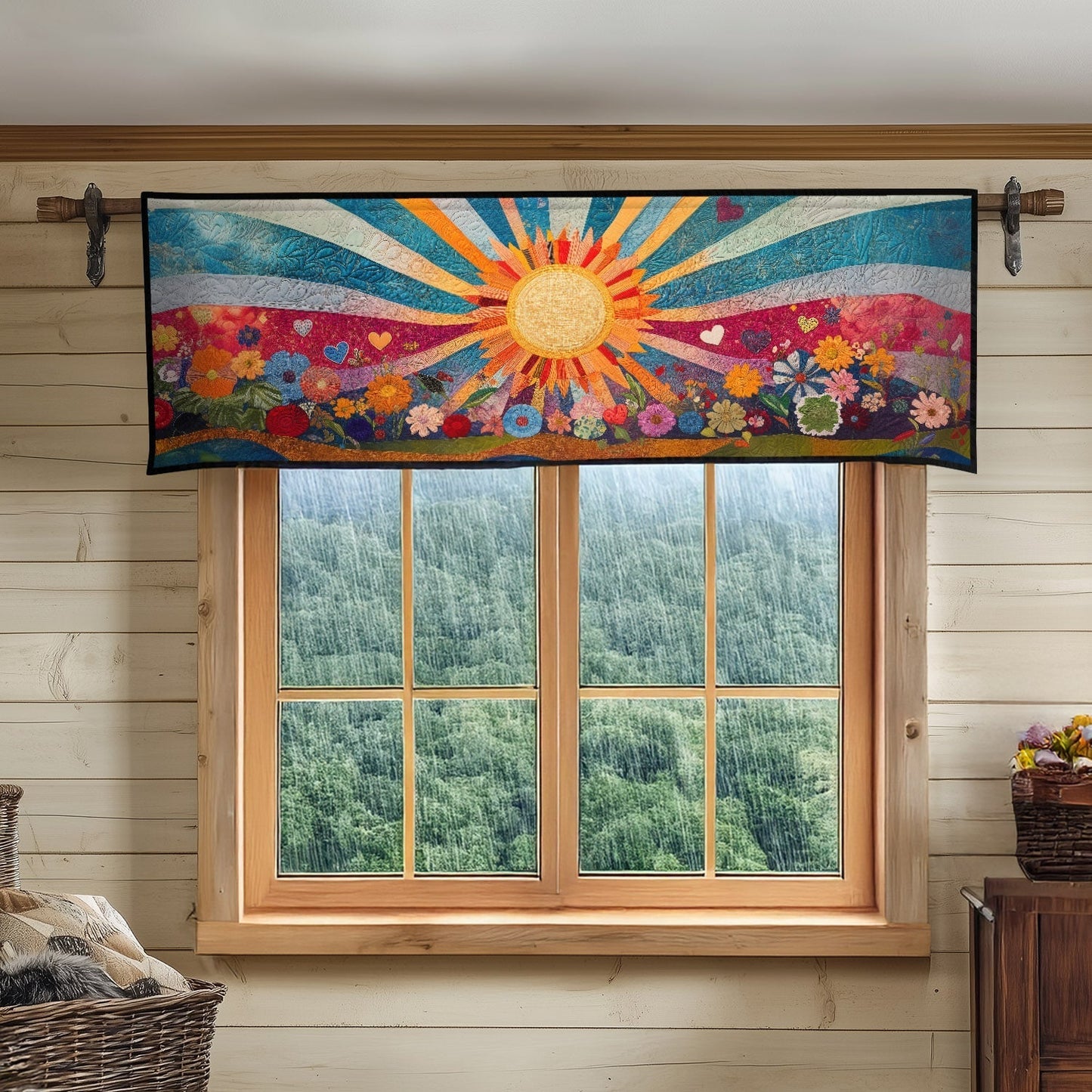 Cosmic Harmony Quilted Valance NCU0PT6112