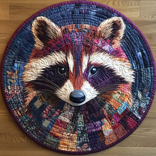 Cottage Bandit Quilted Round Mat NCU0DV4104