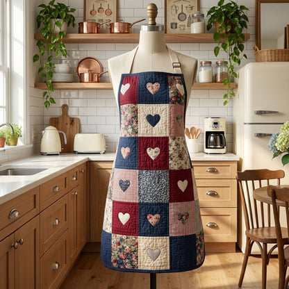 Cottage Love Notes Quilted Apron SN0PT124