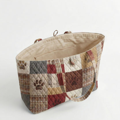 Country Paws Quilted Classic Tote Bag SN0NT004