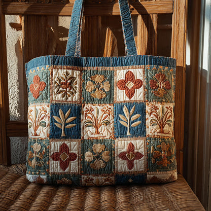 Country Blossom Quilted Tote Bag NCU0PTT1778