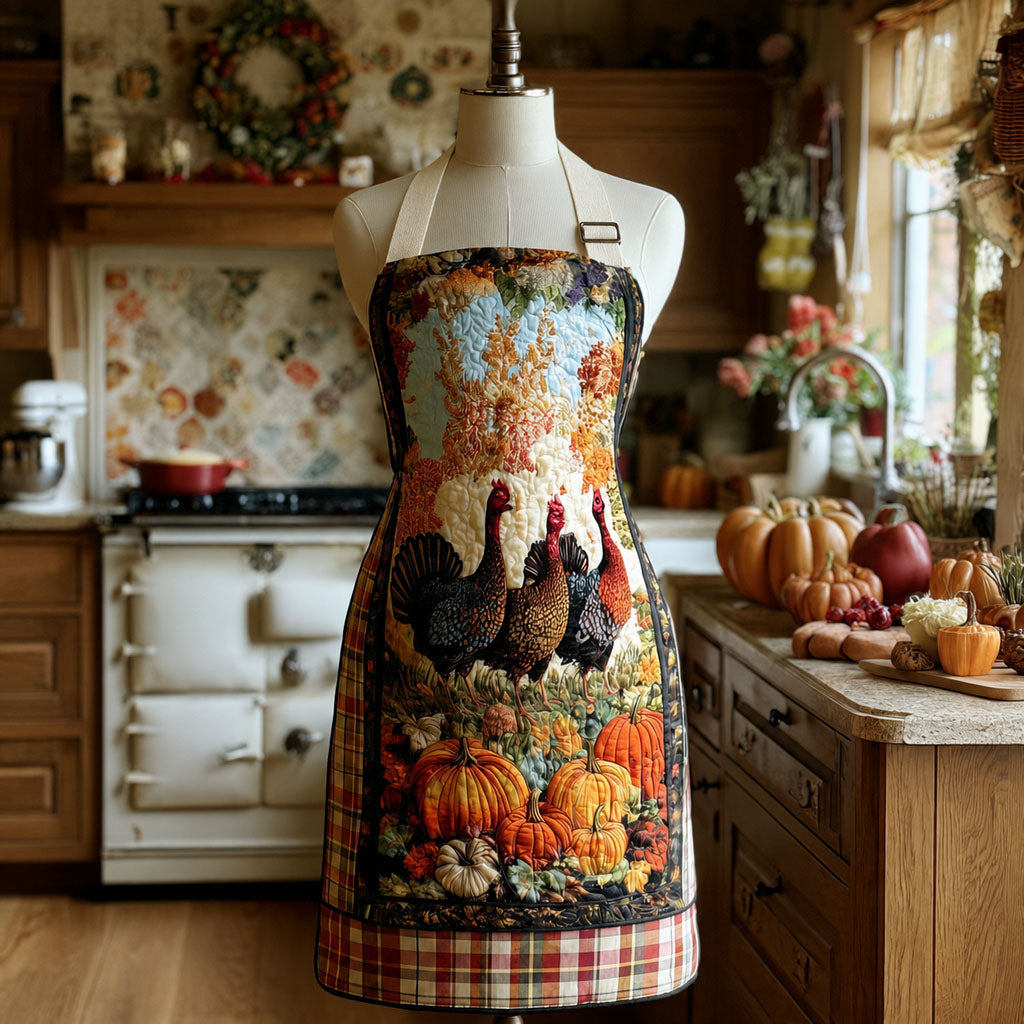 Country Feast Quilted Apron SN0PT281