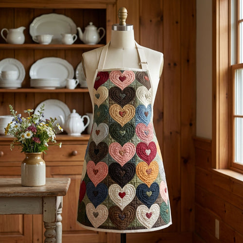 Country Heartstrings Quilted Apron SN0PT125
