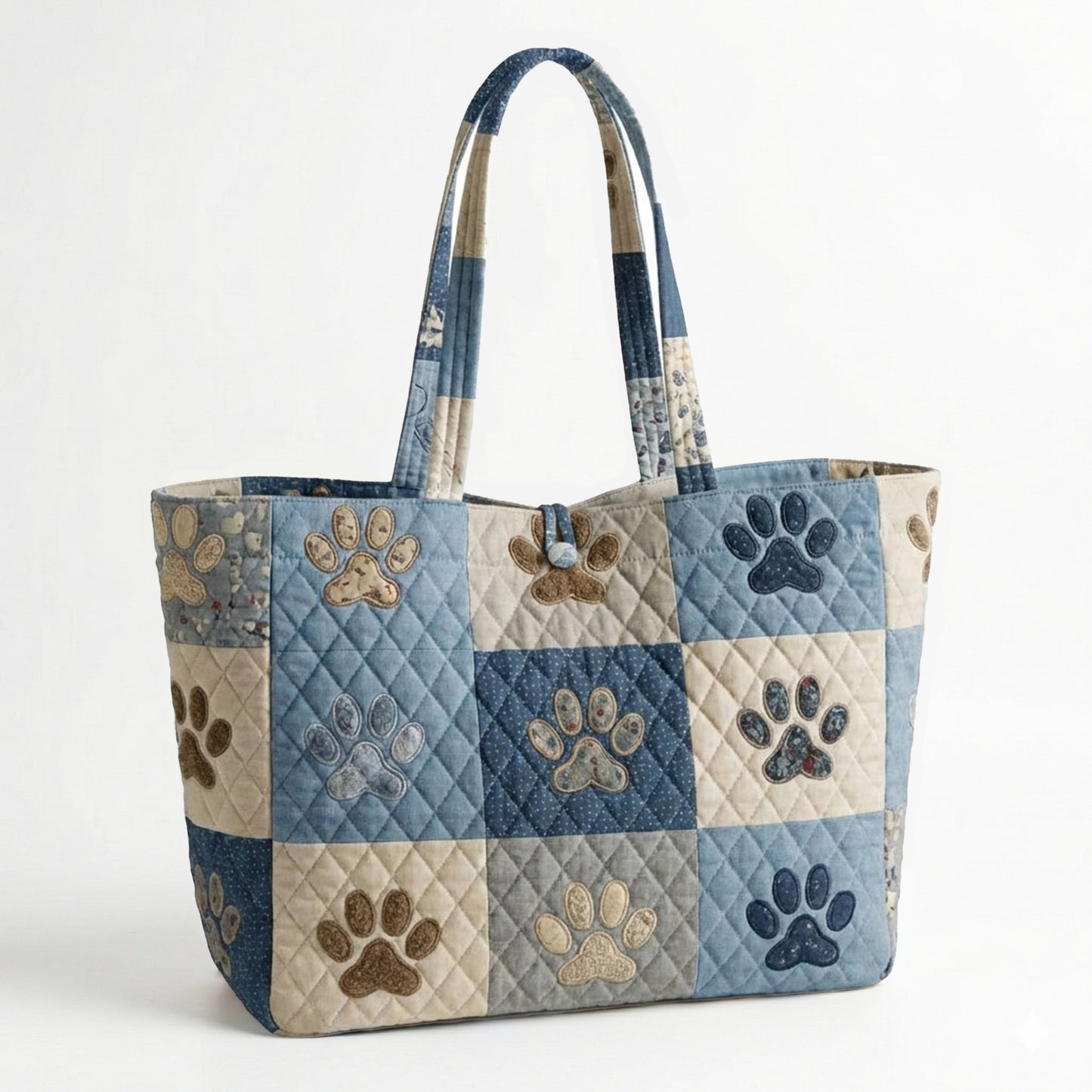 Cozy Paws Quilted Classic Tote Bag SN0NT002