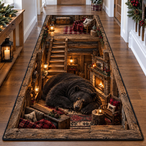Cozy Bear Hollow Runner Carpet SN0TV525