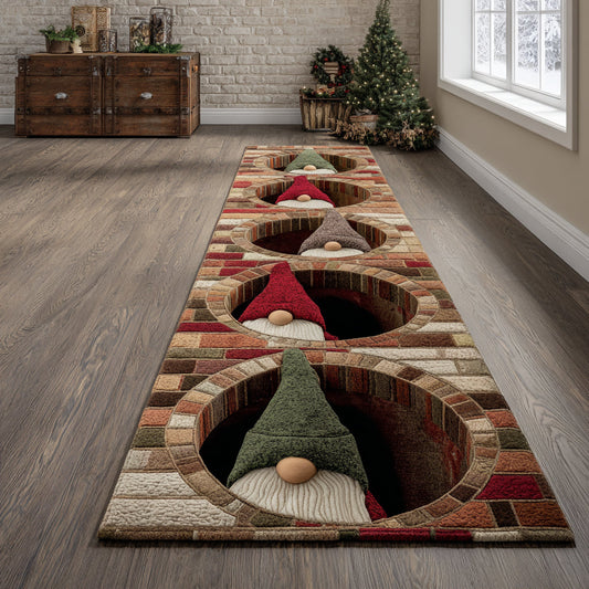 Cozy Cabin Gnomes Runner Carpet NCU0DV8460