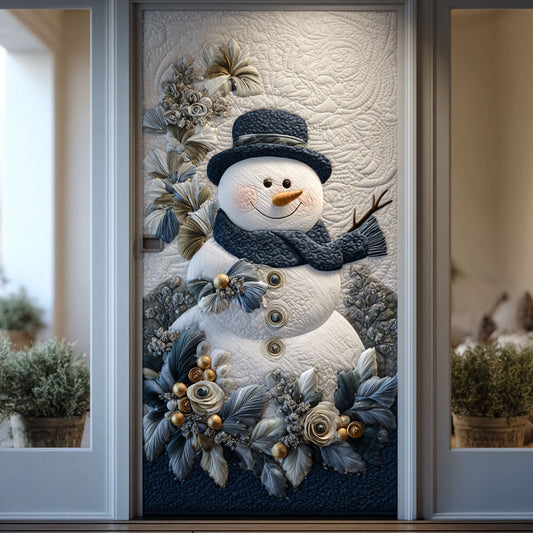 Cozy Frost Quilted Door Cover NCU0PT10242