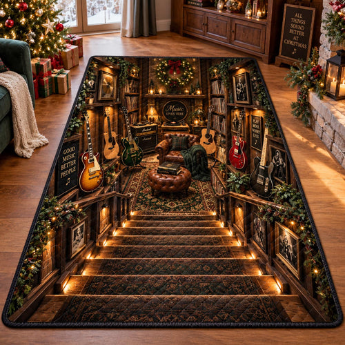 Cozy Music Hideaway Area Rug SN0DV853