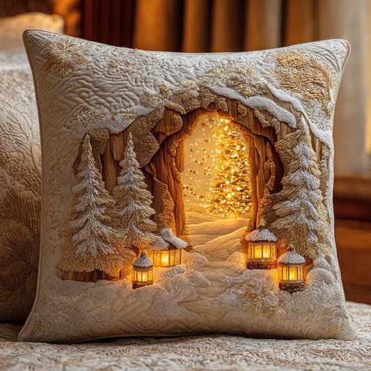 Cozy Pine Depth Quilted Pillow Case NCU0DV8302