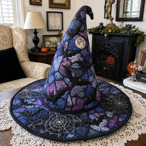 Crimson Web Quilted Witch Hat SN0PT754