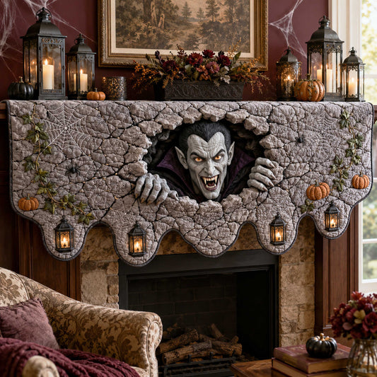 Cursed Hollow Quilted Mantel Scarf SN0TD319