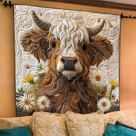 Daisy Delight Quilted Blanket NCU0NT065