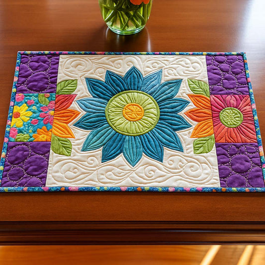 Dancing Sunlight Quilted Placemat NCU0NT7788