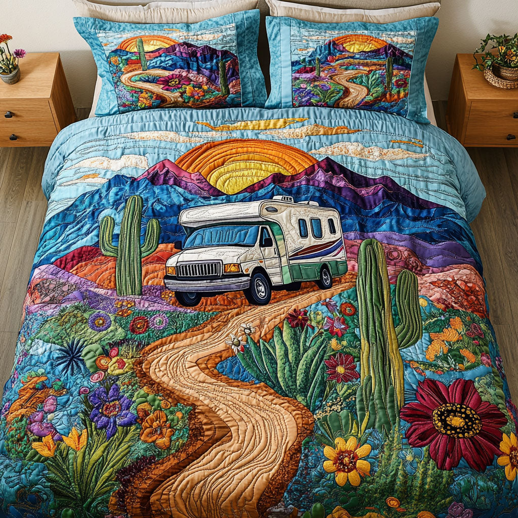 Desert Bloom Duvet Cover Set NCU0NNT547