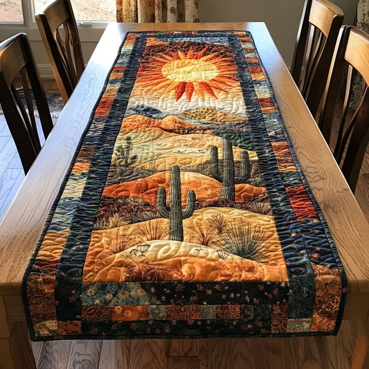Desert Bloom Quilted Table Runner NCU0DK5195