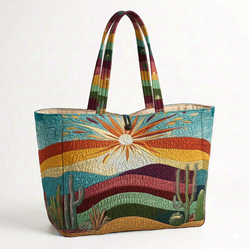 Desert Horizon Quilted Classic Tote Bag SN0NT039