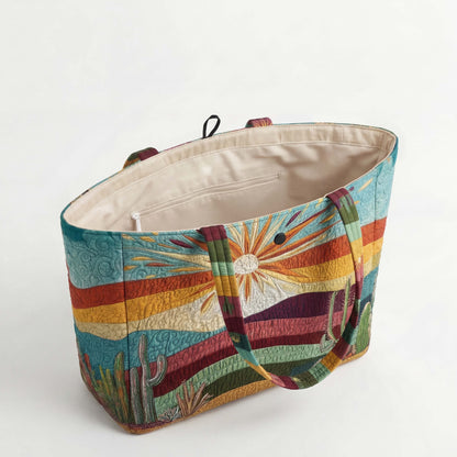 Desert Horizon Quilted Classic Tote Bag SN0NT039