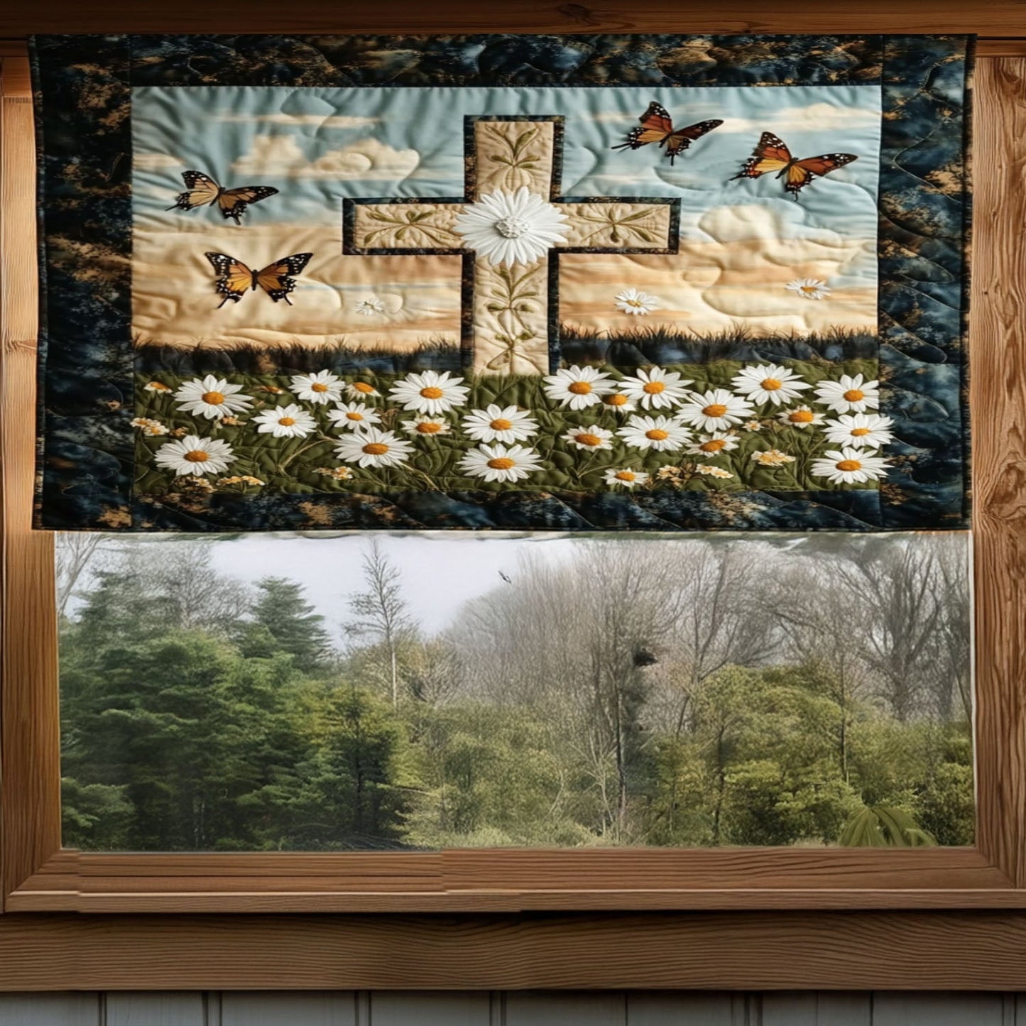 Divine Grace Quilted Valance NCU0PT4763