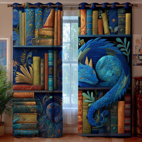 Dragon Keeper Quilted Curtains NCU0ND67
