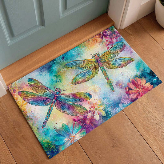 Dragonfly Bloom Doormat NCU0DK10195