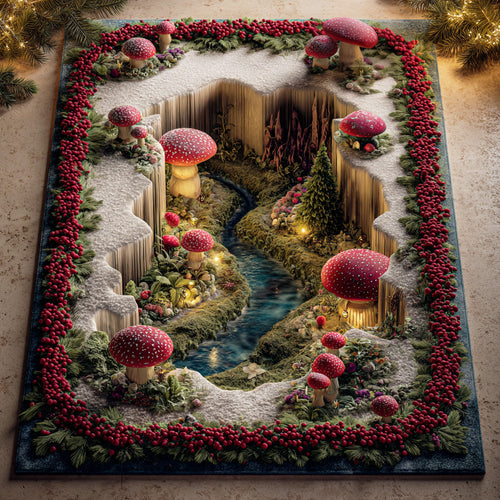 Dreamcap Fungi Garden Area Rug NCU0TD1854