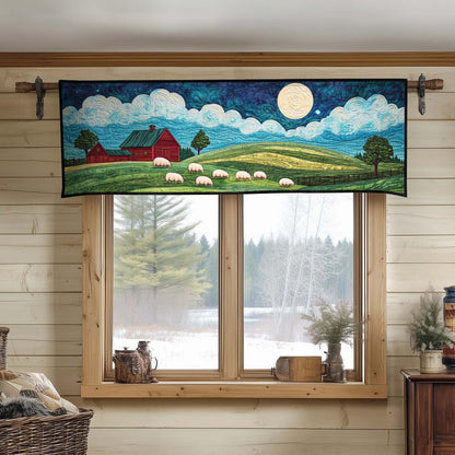 Dreamy Sheep Quilted Valance NCU0DK3972