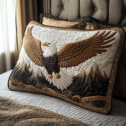 Eagle Horizon Quilted Bedding Pillow Case NCU0DV4650