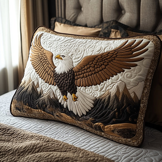 Eagle Horizon Quilted Bedding Pillow Case NCU0DV4650