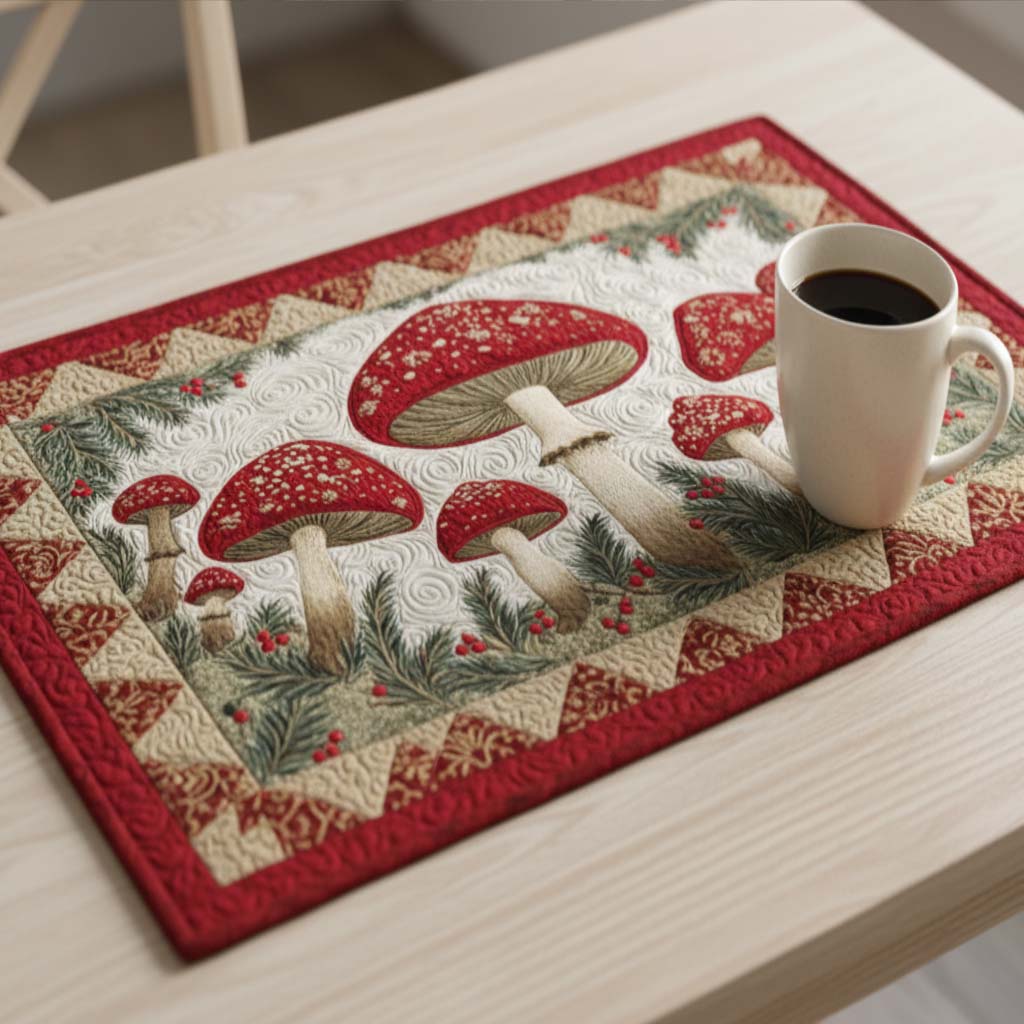 Earthly Delights Quilted Placemat NCU0NNT2380