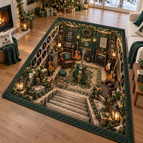 Emerald Music Lounge Area Rug SN0DV850