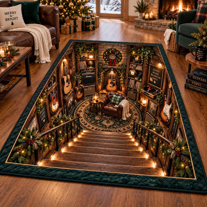Emerald Music Stairway Area Rug SN0DV860