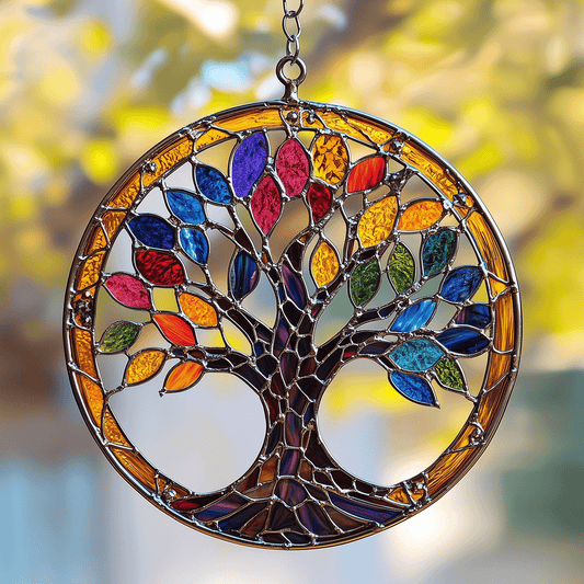 Enchanted Tree of Life - Window Hanging Suncatcher NCU0TH036
