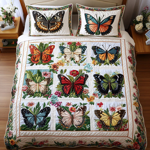 Enchanted Flight 3-Piece Quilted Bedding Set NCU0DK2549