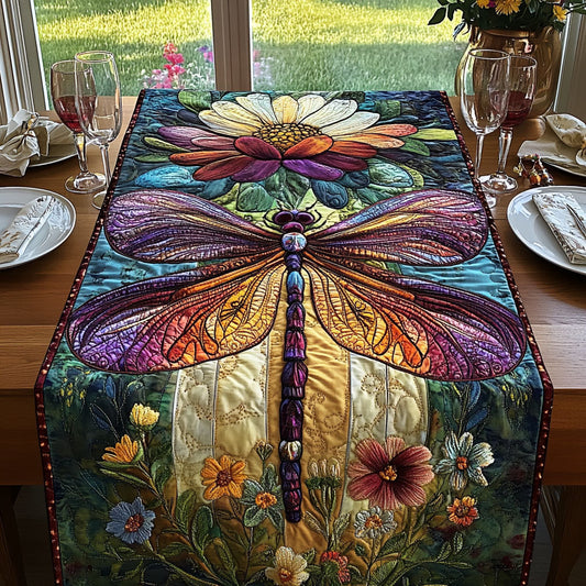 Enchanted Flight Quilted Table Runner NCU0DV2924