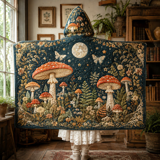 Enchanted Grove Quilted Hooded Blanket SN0TV153