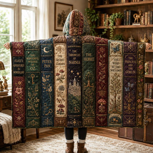 Enchanted Realms Quilted Hooded Blanket SN0TV143