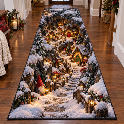 Enchanted Snow Village Runner Carpet SN0TV529