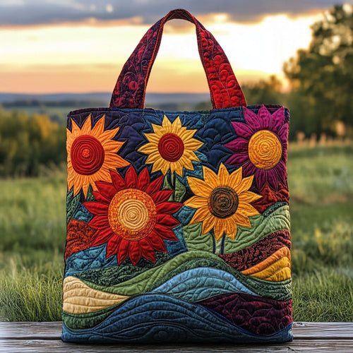 Endless Blooms Quilted Tote Bag NCU0PT7985