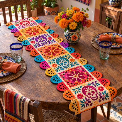 Eternal Remembrance Custom Shape Quilted Table Runner SN0TD695