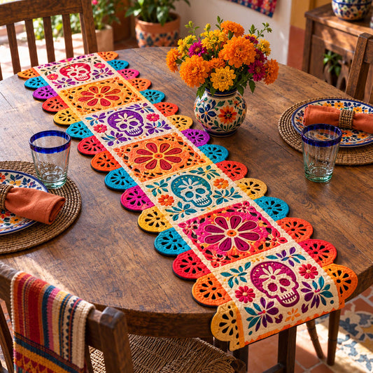 Eternal Remembrance Custom Shape Quilted Table Runner SN0TD695