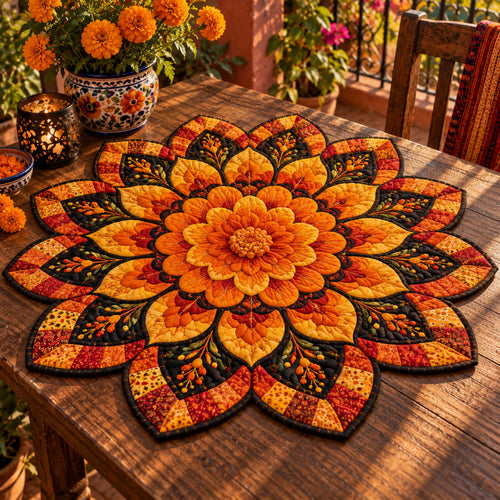Eternal Remembrance Custom Shape Quilted Table Topper SN0TD665