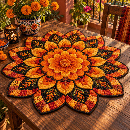 Eternal Remembrance Custom Shape Quilted Table Topper SN0TD665