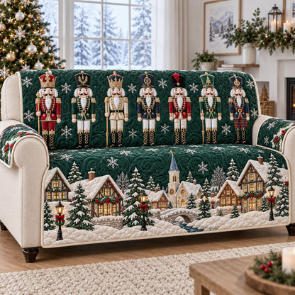 Evergreen Kingdom Quilted Sofa Cover SN0TV885