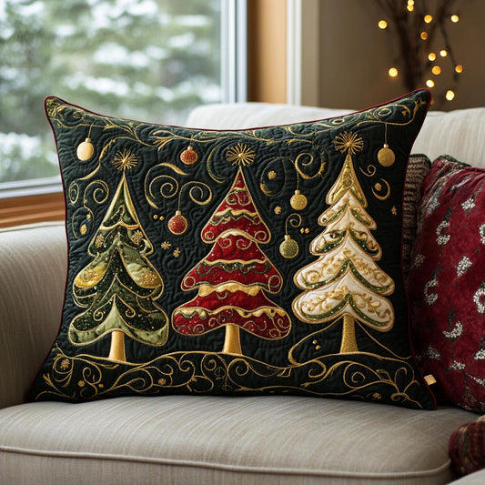 Evergreen Splendor Quilted Bedding Pillow Case NCU0DV031