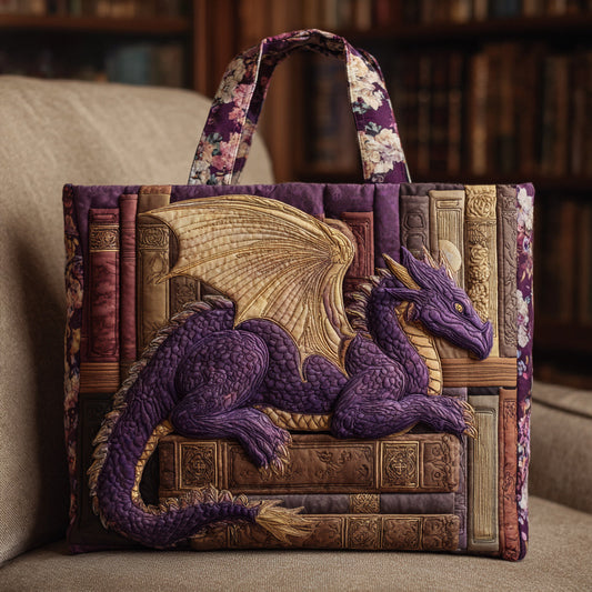 Fable Book Quilted Tote Bag NCU0HH714