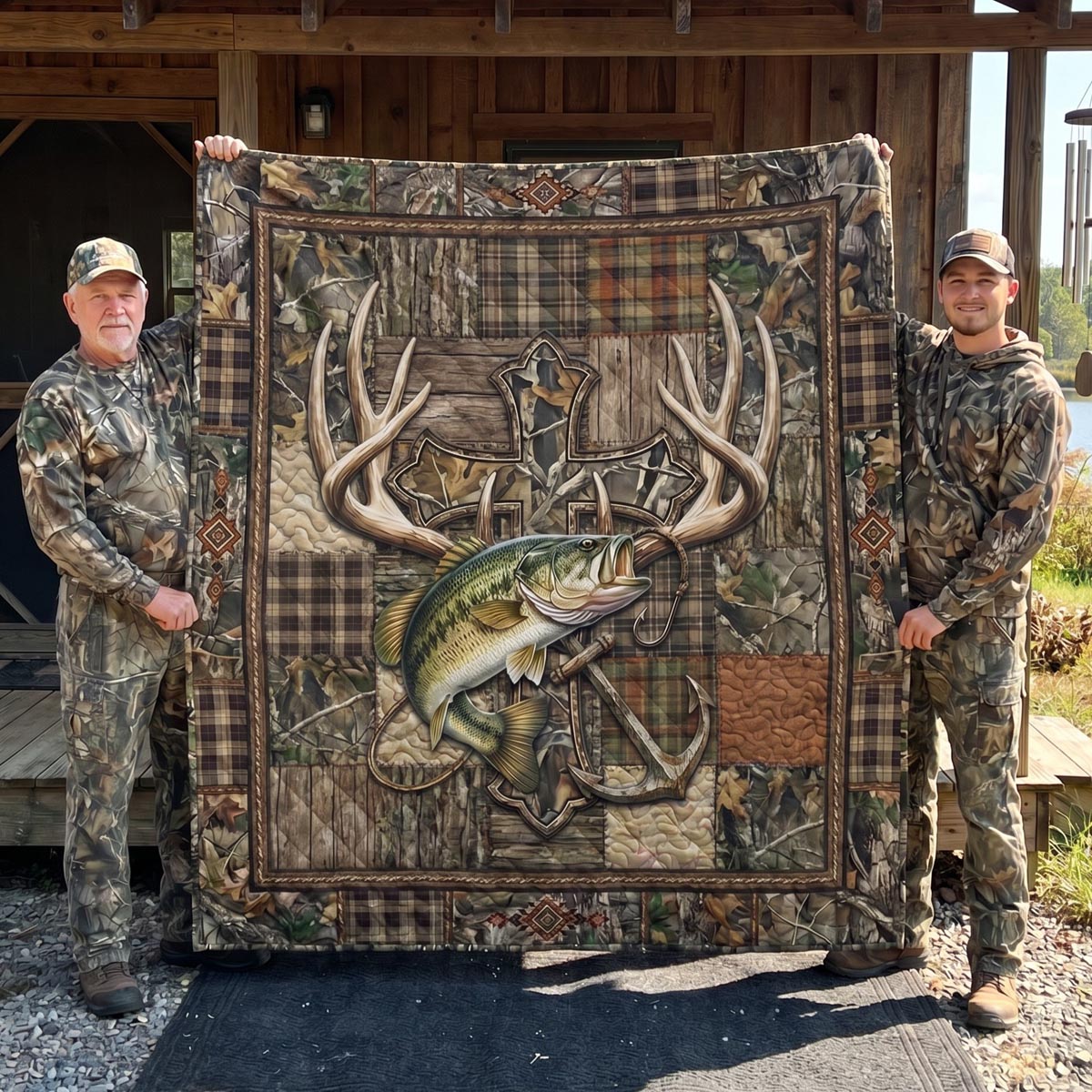 Faith In The Wilderness Quilted Blanket SN0DV035
