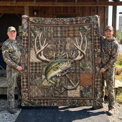 Faith In The Wilderness Quilted Blanket SN0DV035